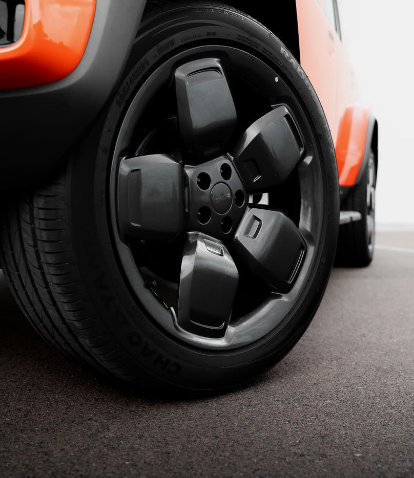 Higher Ground. 210 mm Ground clearance